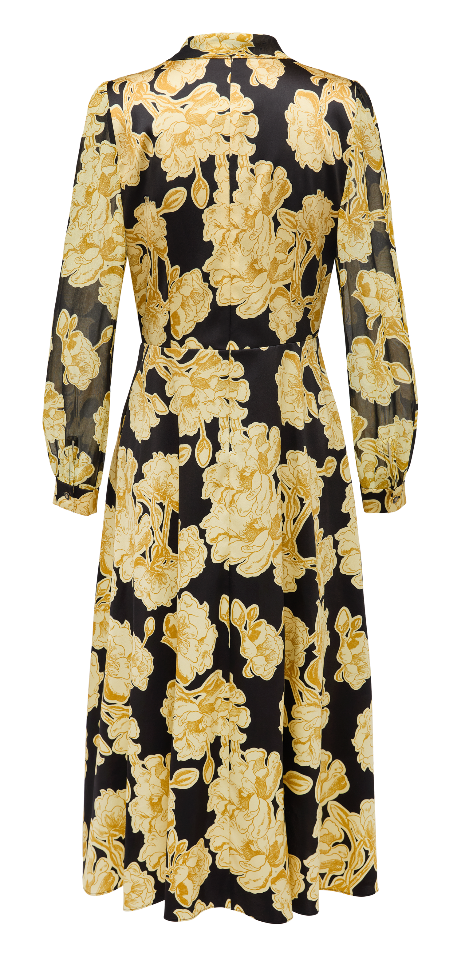 YAYING Printed Mulberry Silk Dress