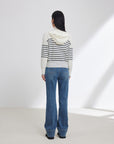 EP YAYING Stripe Patchwork Knit