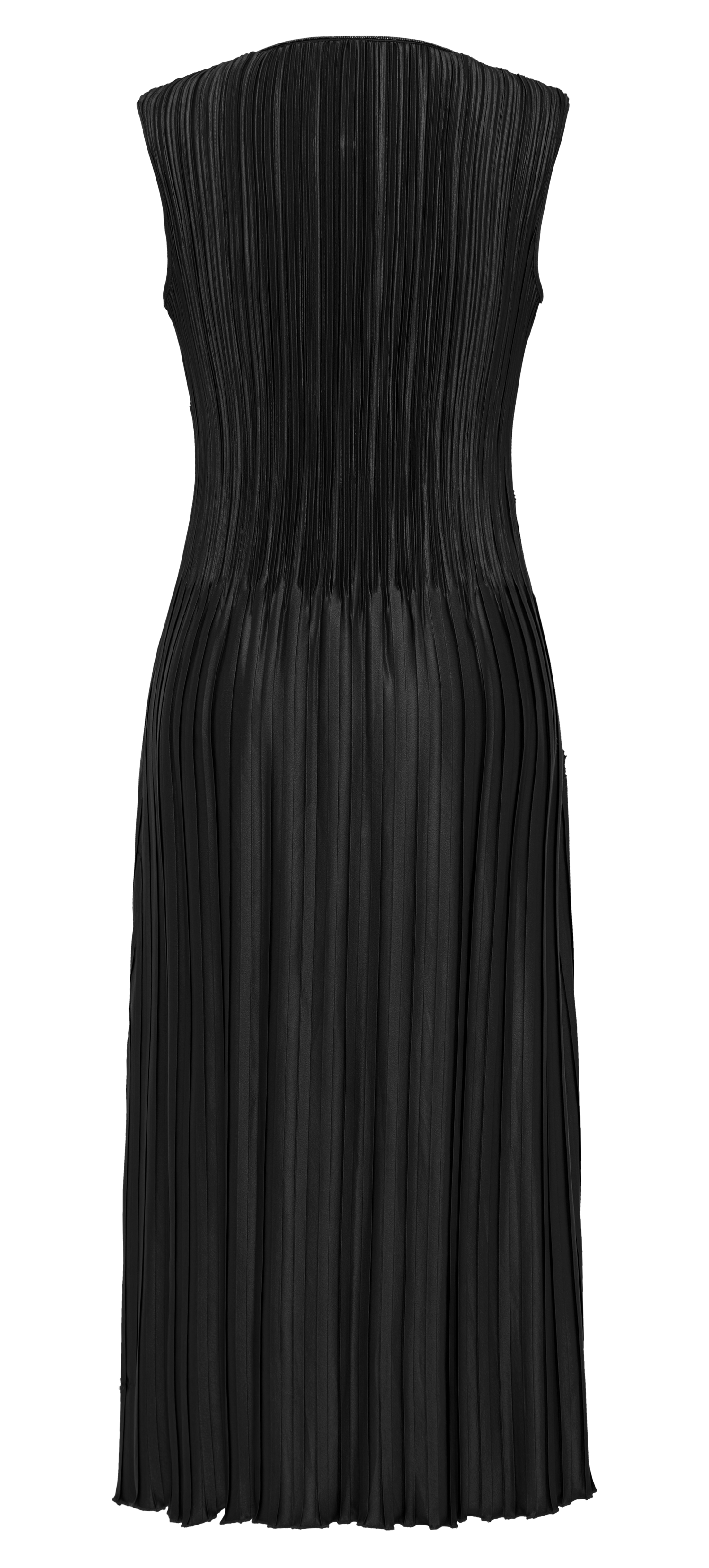 YAYING Pleated Waist-Cinched Dress