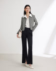 EP YAYING Vintage Parisian-Style Jacket
