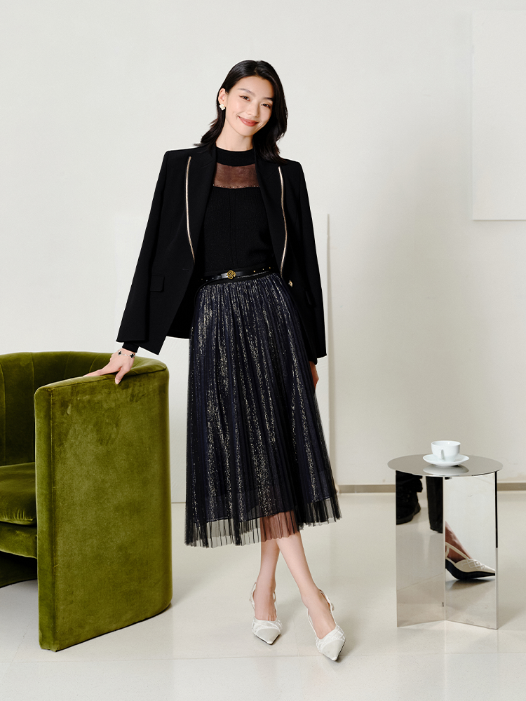 YAYING Elegant Wool Knit Sweater