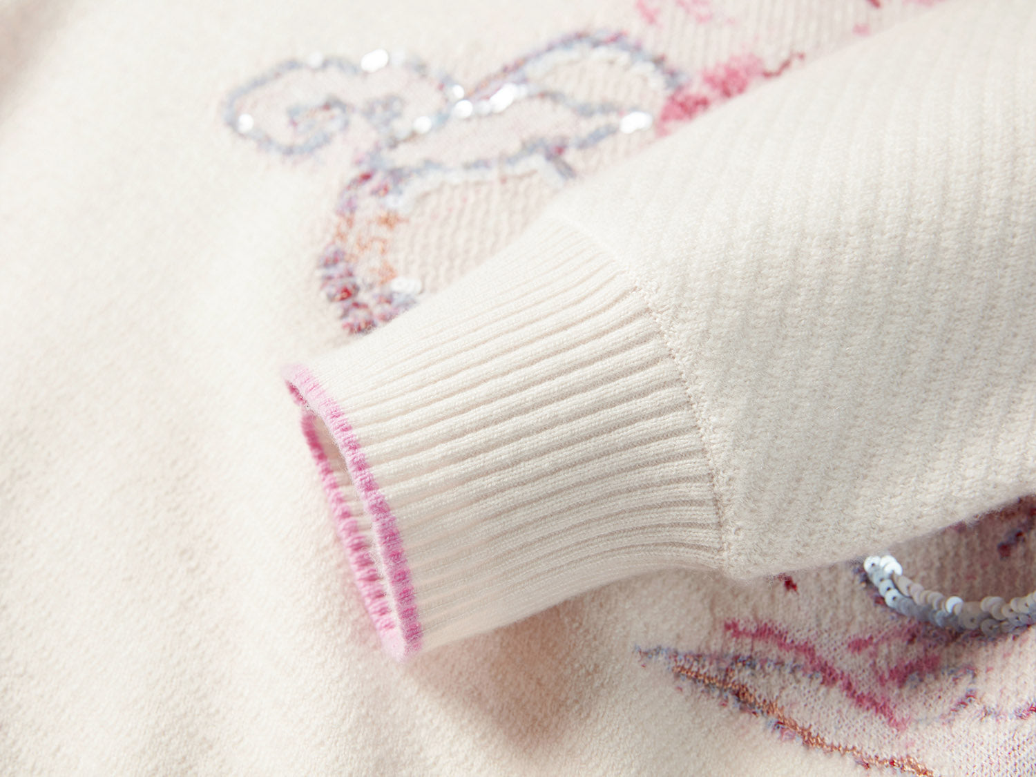 EP YAYING Relaxed Fit Wool Knit Sweater