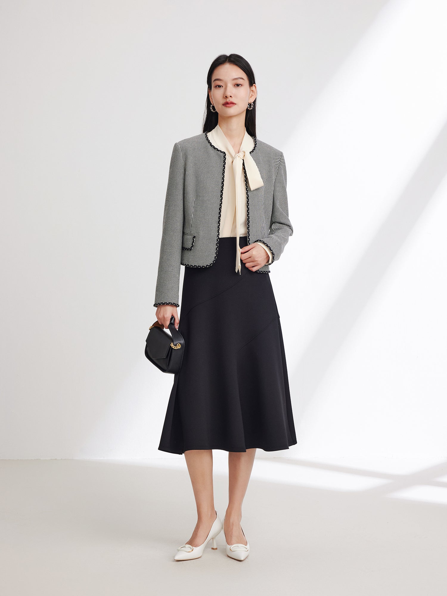 EP YAYING Vintage Parisian-Style Jacket