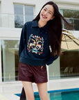 EP YAYING Casual Polo Sweatshirt