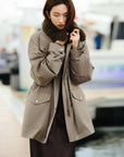EP YAYING Wool Light Warm Parka