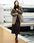 EP YAYING Wool Light Warm Parka