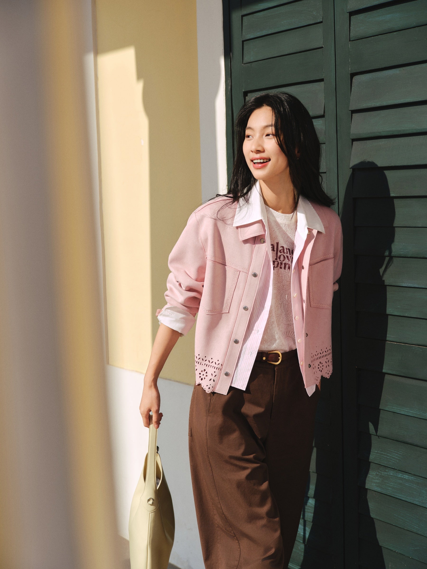 EP YAYING Cropped Jacket