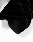 EP YAYING Lace Collar Velvet Knee Length Dress