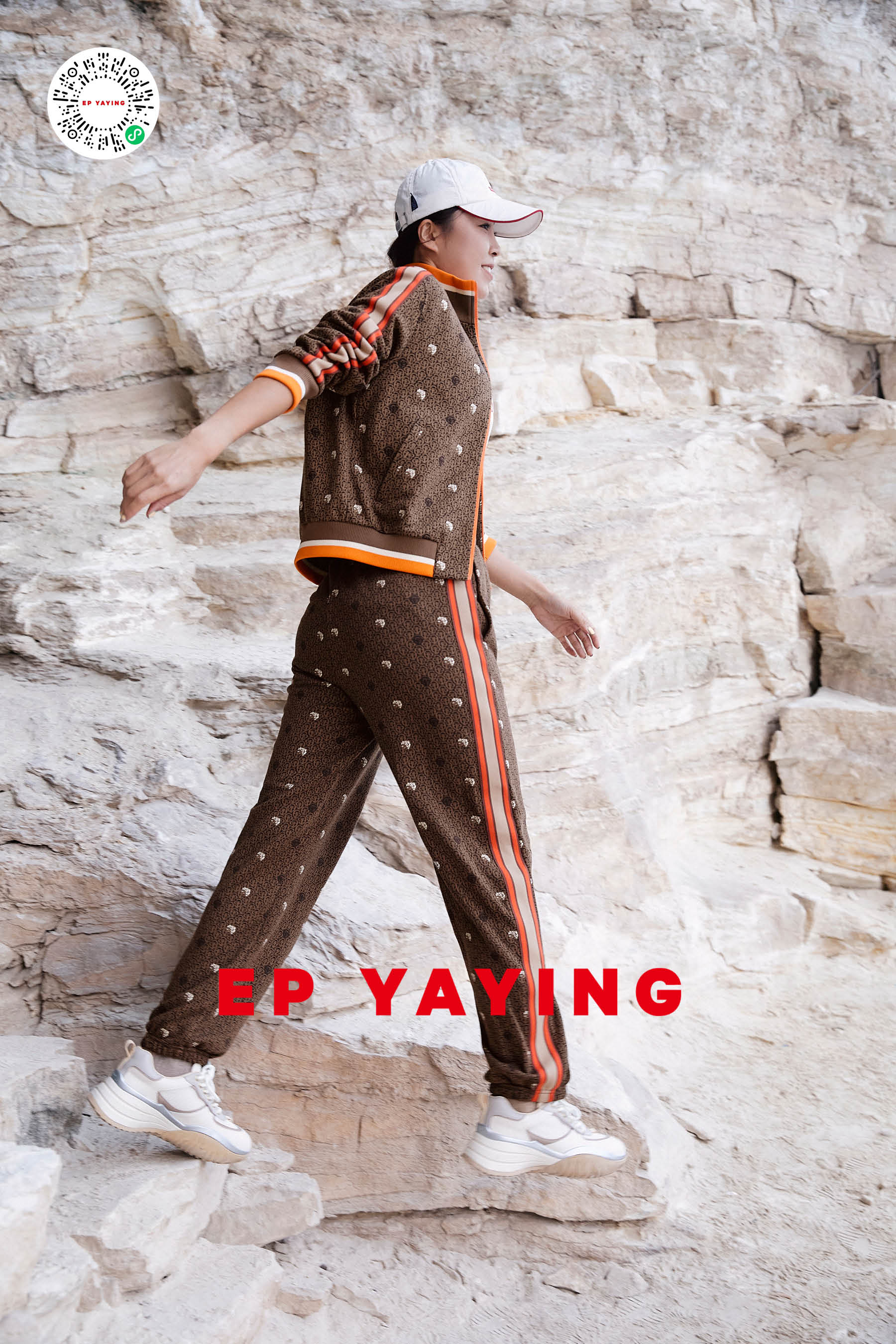 EP YAYING Cotton Printed Jacket