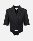 EP YAYING Black Short Sleeve Top