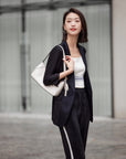 EP YAYING Silk Blazer