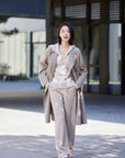 EP YAYING Cashmere Knit Sweatshirt
