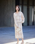 EP YAYING Cashmere Knit Sweatshirt
