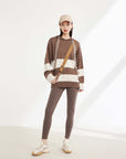 EP YAYING Yak Wool Knit Sweatshirt