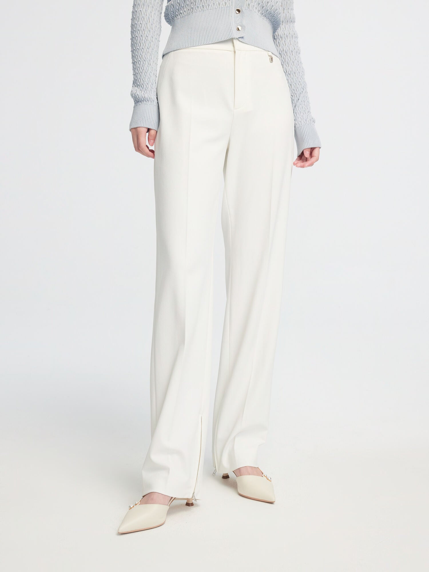 EP YAYING Straight Leg Pants