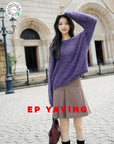 EP YAYING Mohair Fancy Yarn Wool Sophisticated Knit Top