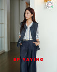 EP YAYING Round Neck fitted Vest