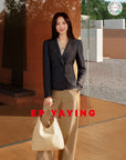 EP YAYING Business Casual Wool fitted Jacket
