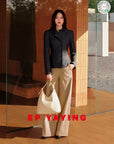 EP YAYING Business Casual Wool fitted Jacket