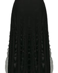 YAYING Eyelash Lace Mini Skirt
