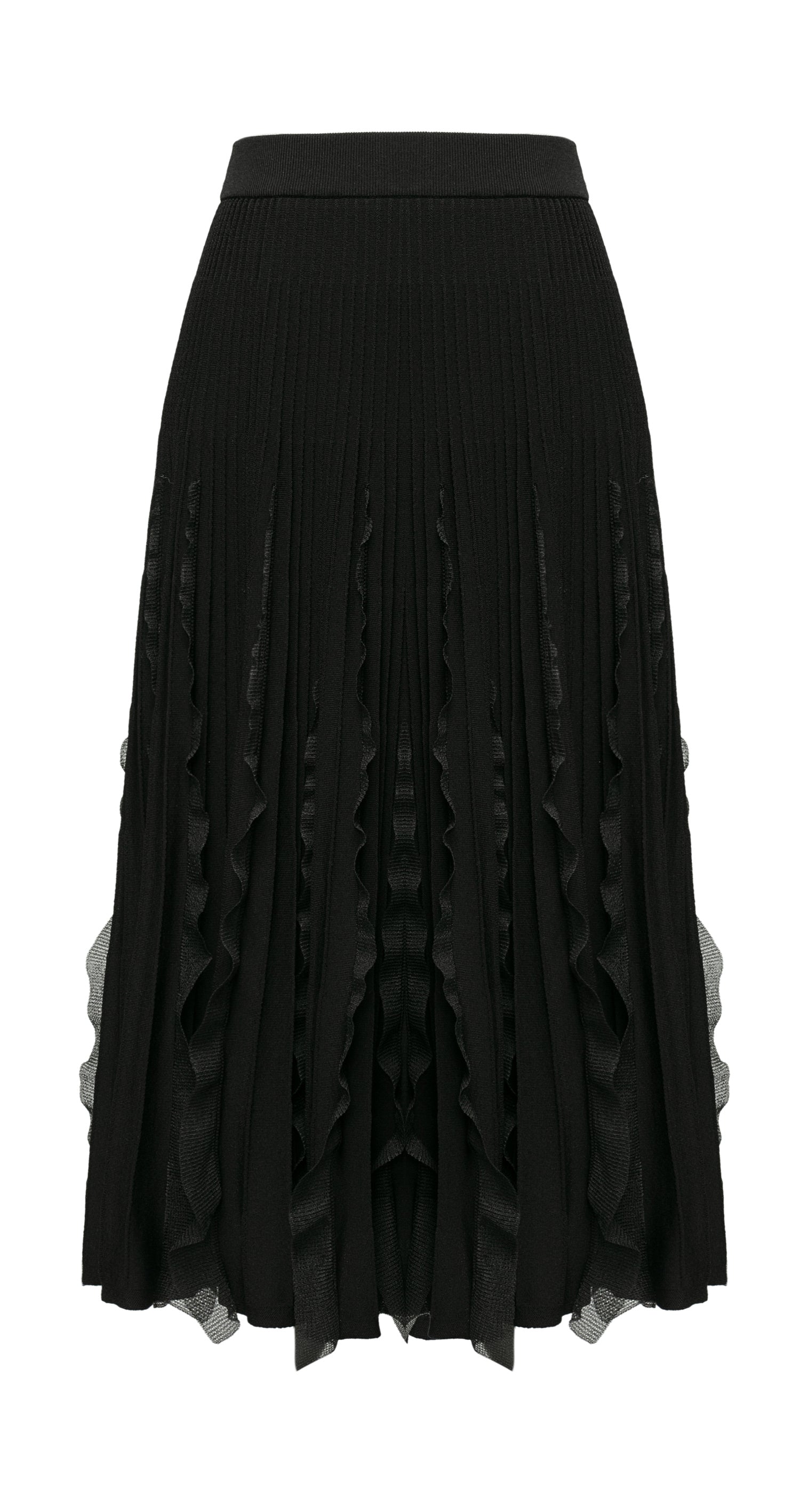 YAYING Eyelash Lace Mini Skirt