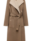 YAYING Camel Tailored Coat