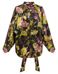 YAYING Silk Floral Shirt