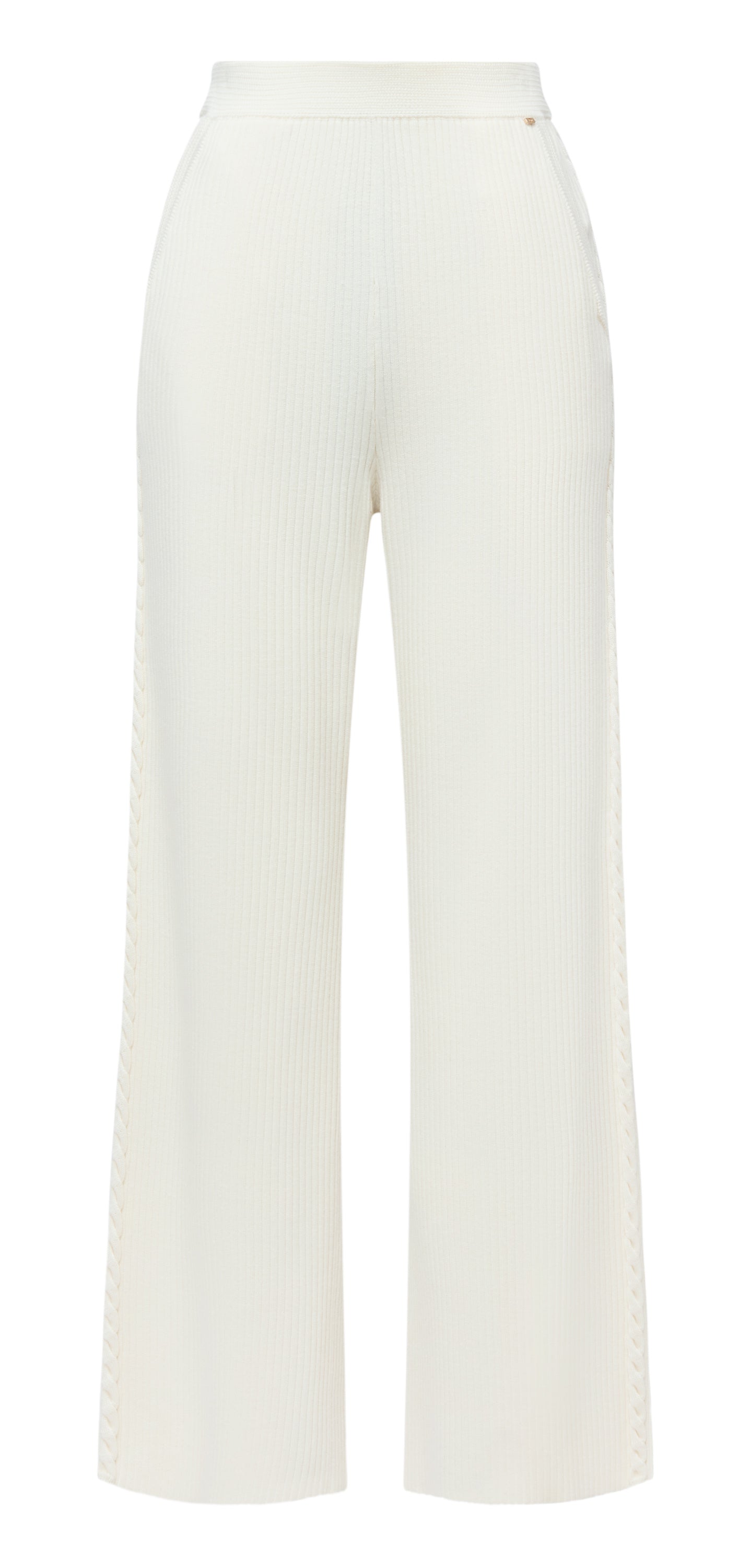 YAYING White Pleated Pants