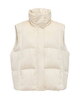 YAYING Cream Puffer Vest