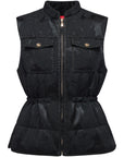 YAYING Black Quilted Vest
