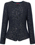 YAYING Merino Wool Tweed Coat EPKAW1204AZ