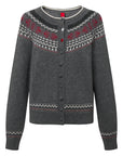 YAYING Ruyi Mountain Sea Jacquard Knit Cardigan