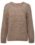 YAYING Silk Cashmere Openwork Knit Cardigan