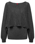 YAYING Lustrous Wool-Cashmere Two-Piece Set