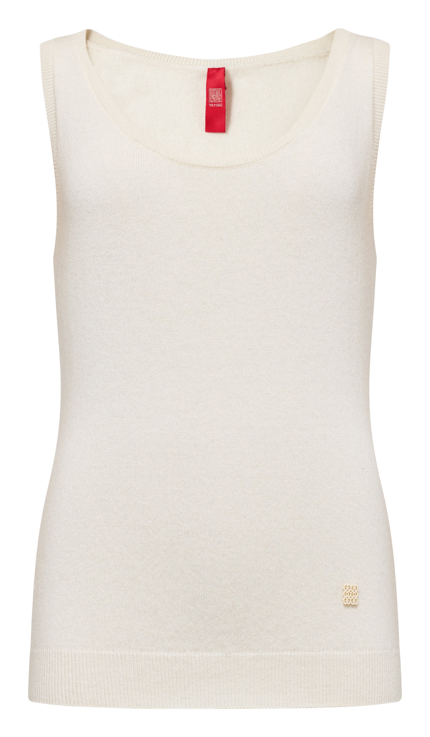 YAYING Classic H-Silhouette Cashmere Knit Vest