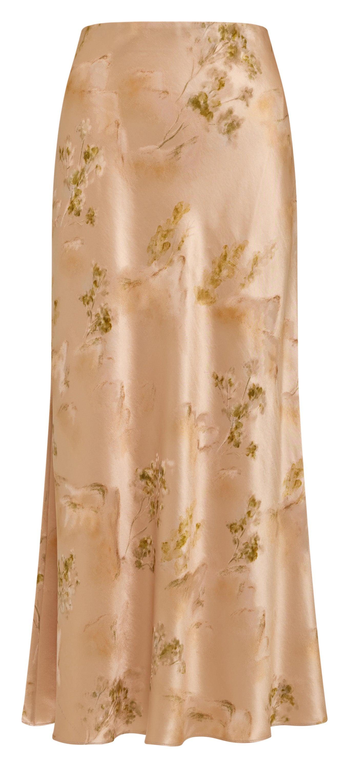 YAYING Mulberry Silk Jacquard Mermaid Skirt