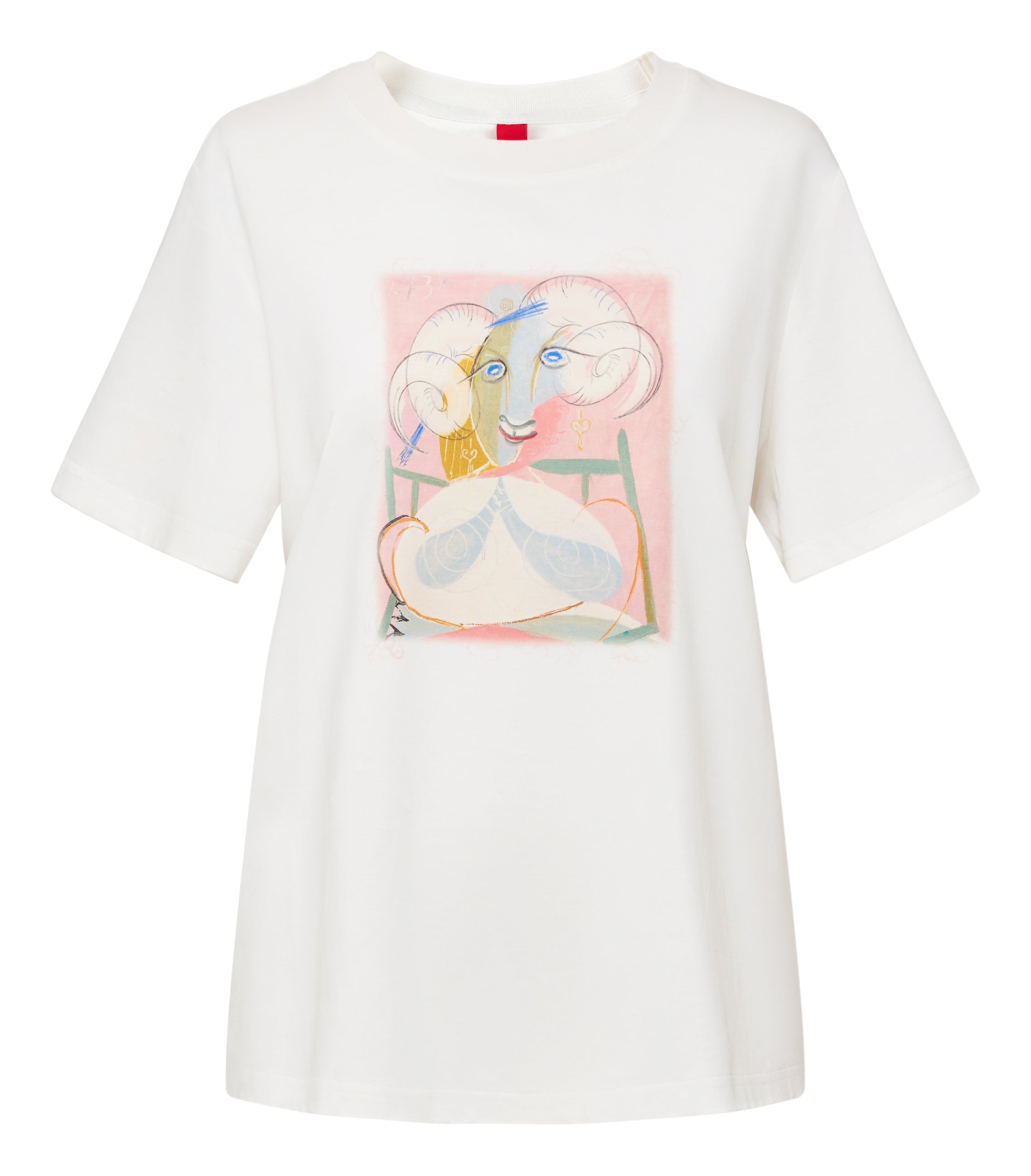 YAYING Silk Cotton Short-Sleeve T-Shirt