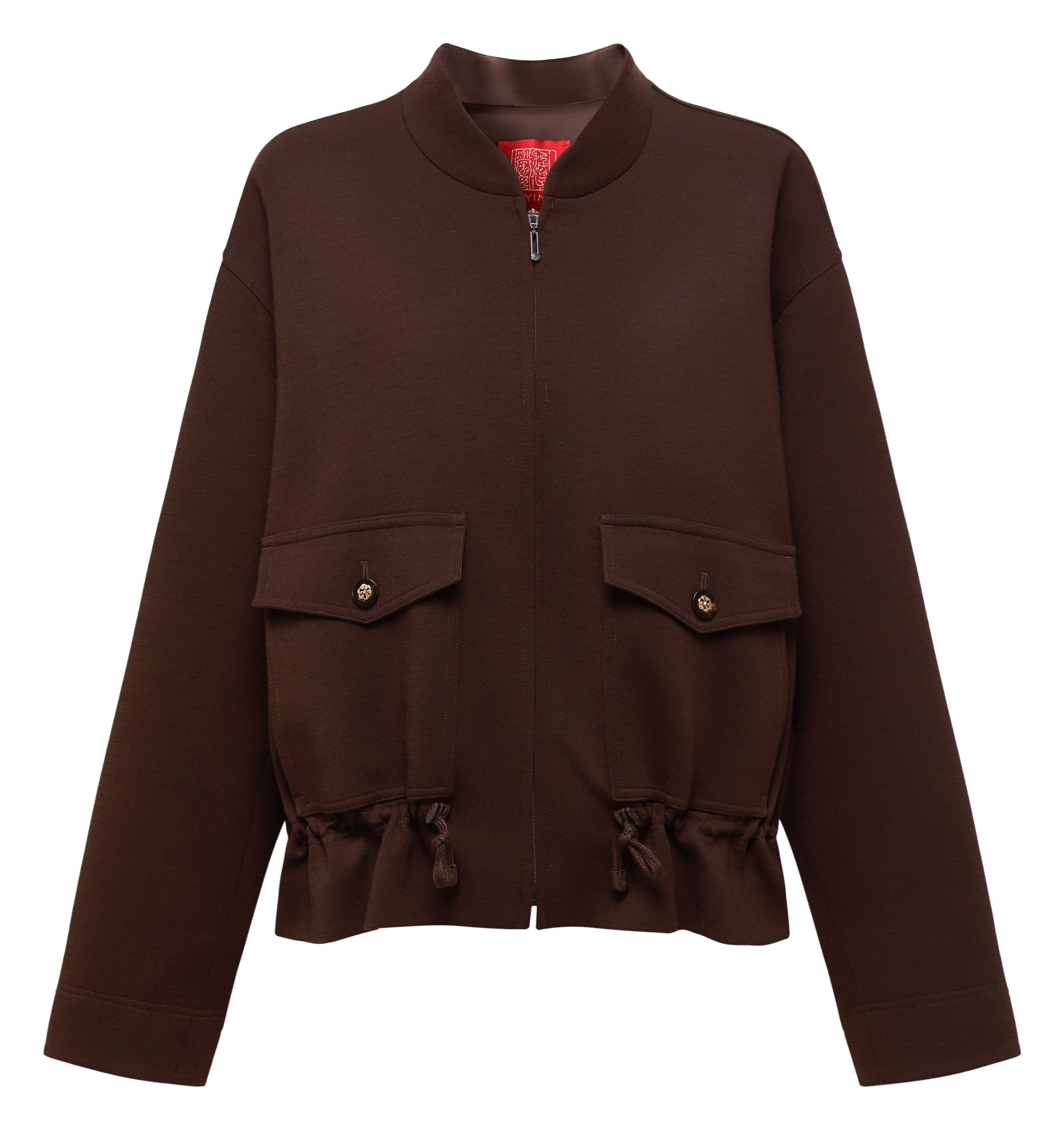 YAYING Chinese-Style Stand-Collar Coat
