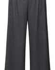 YAYING Twill Wool Straight-Leg Pants