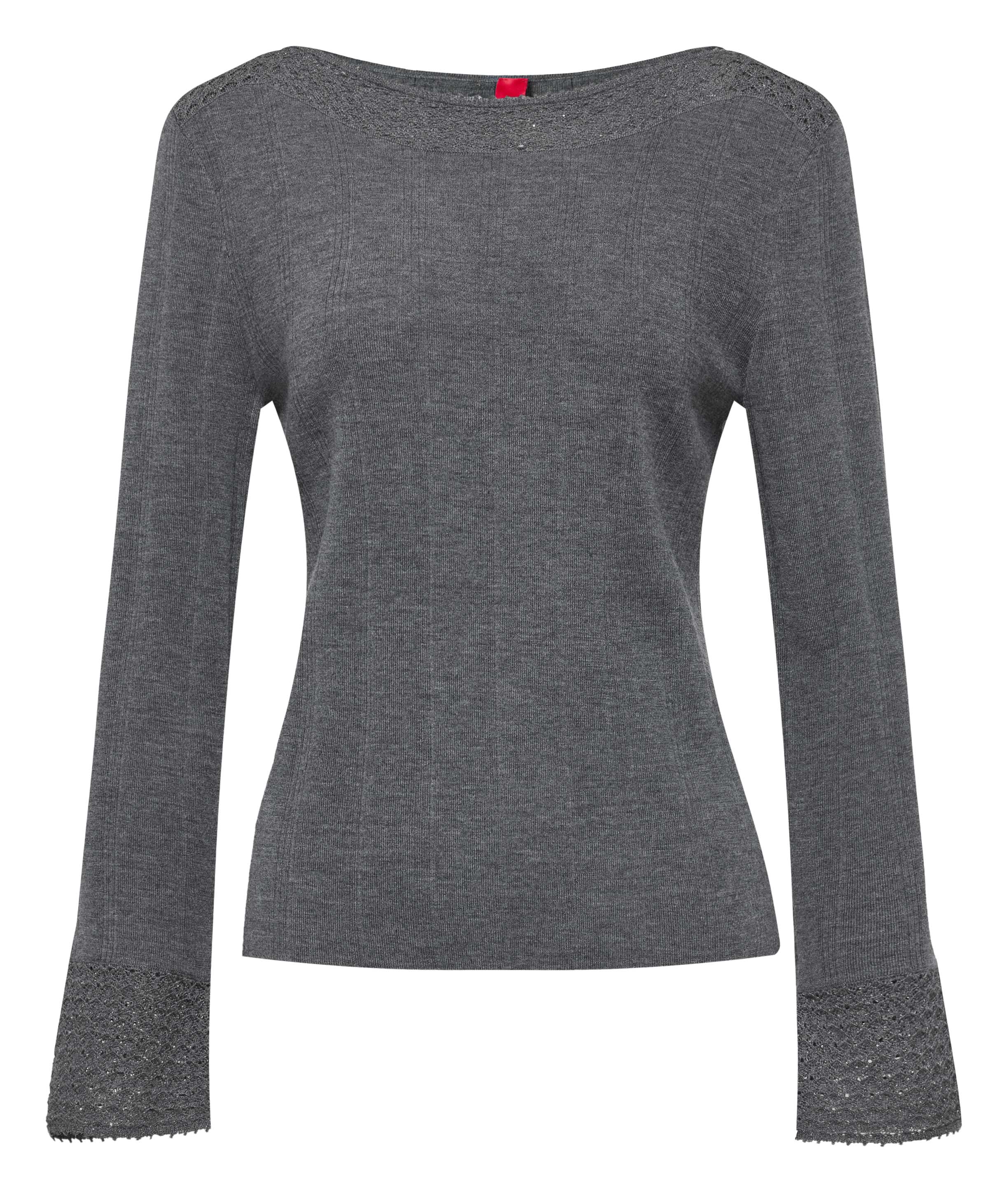 YAYING Boat Neck Knit Top