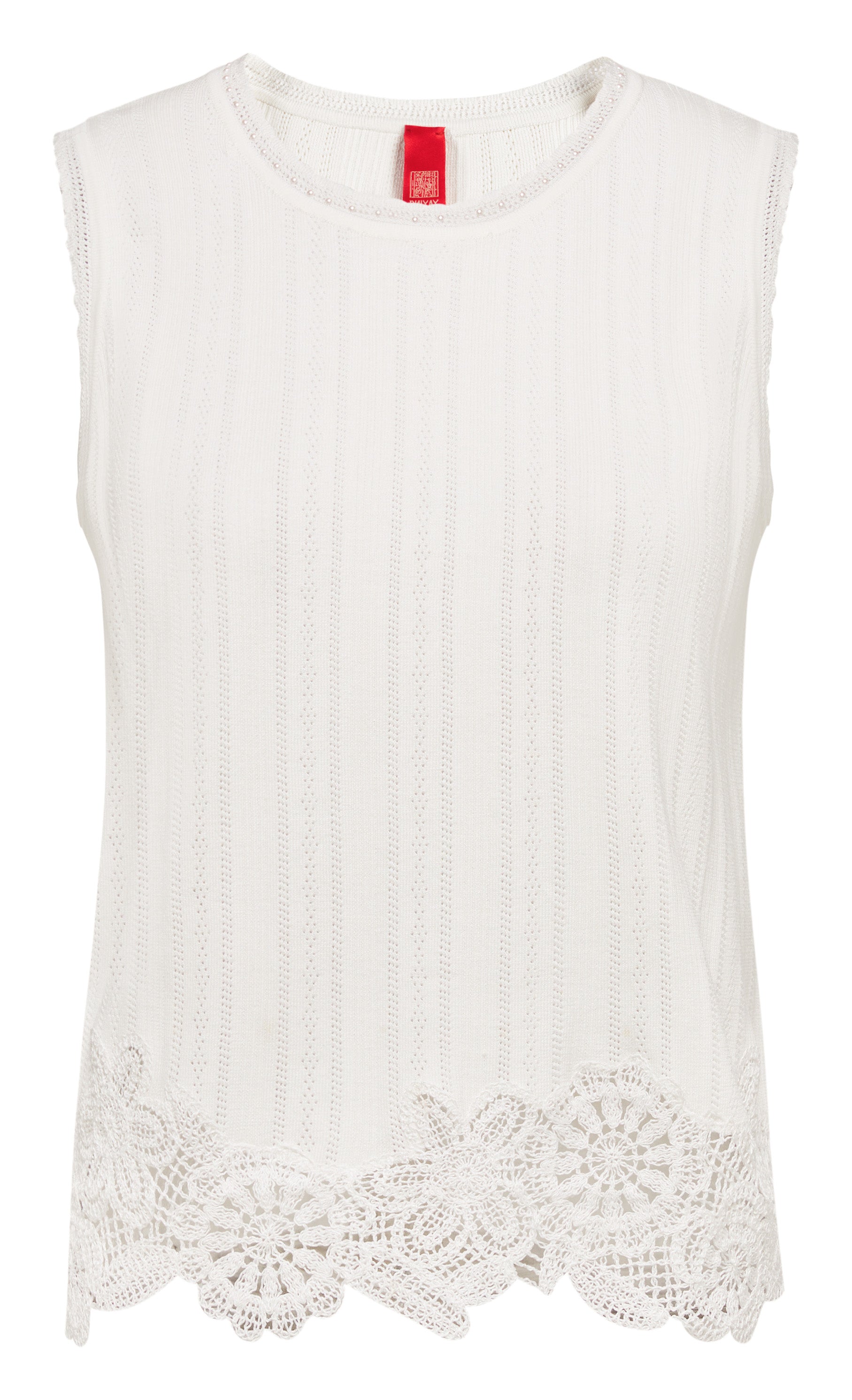 YAYING SILK-COTTON KNIT TANK TOP