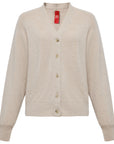 YAYING Peony Embroidered Cashmere Sweater Coat