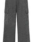 YAYING High Waist Linen Blend Straight-Leg Tailored Pants