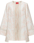 YAYING Silk Peony Jacquard Relaxed Outwear