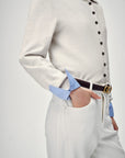 EP YAYING Versatile Stand Collar Knit Top