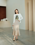 YAYING Silk-Cotton Printed T-Shirt EPKAC5303AW