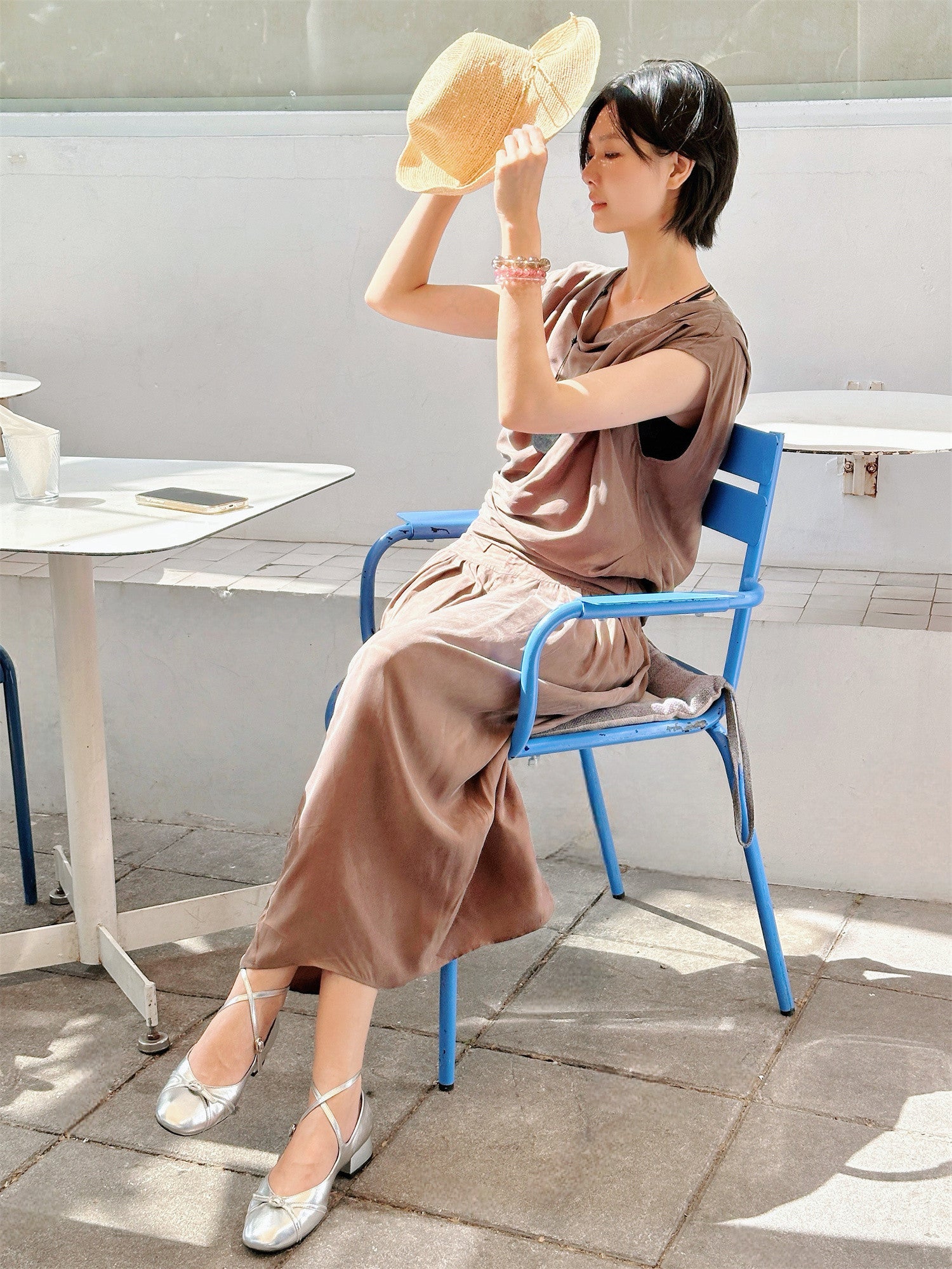 EP YAYING Elegant Ruyi-Inspired Ballet Flats EAKALXB01AS