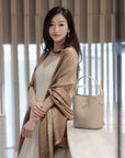 EP YAYING Printed Silk-Cashmere Long Scarf EAKAGW402AM