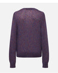 EP YAYING Embroidered Mohair & Silk Cardigan