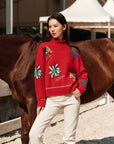 EP YAYING Pullover Wool and Cashmere Knit Sweater